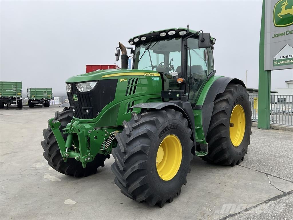John Deere 6170R Traktoriai