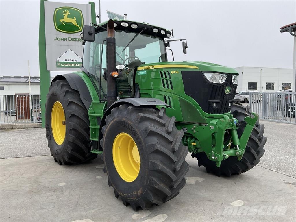 John Deere 6170R Traktoriai