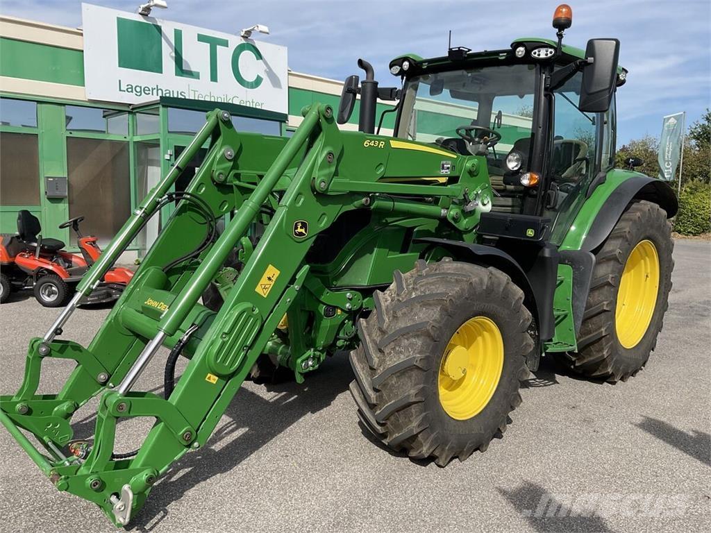 John Deere 6R 120 Traktoriai