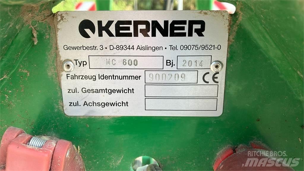 Kerner MC600 Kita sėjamoji technika ir jų priedai