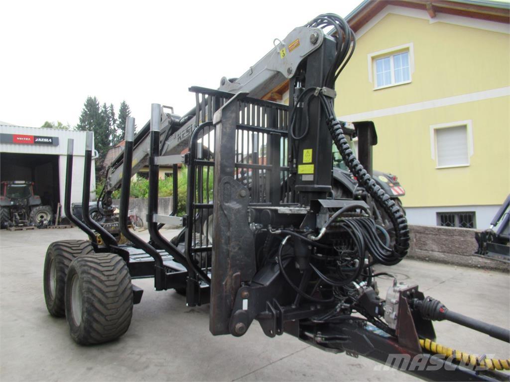 Kesla 102ND+305T Miškovežių priekabos