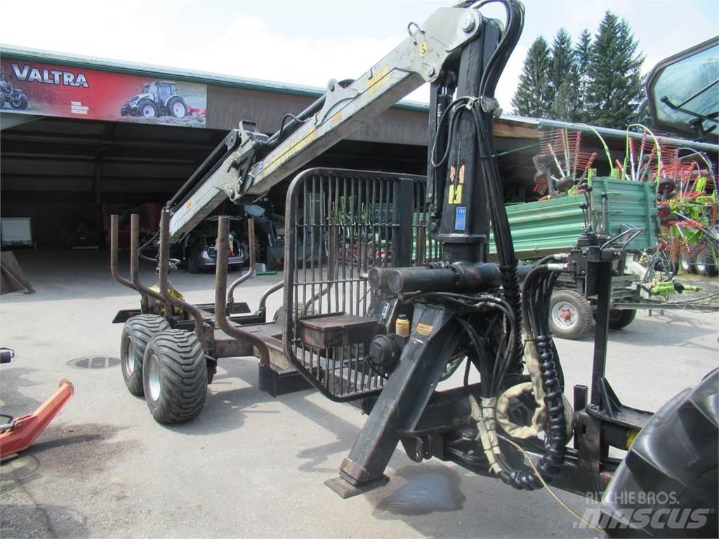 Kesla 10H+305T Miškovežių priekabos