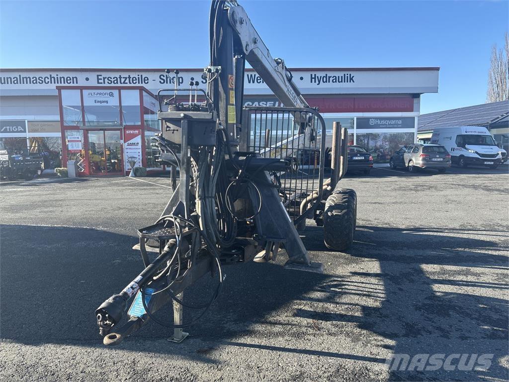 Kesla 9T+204T Miškovežių priekabos