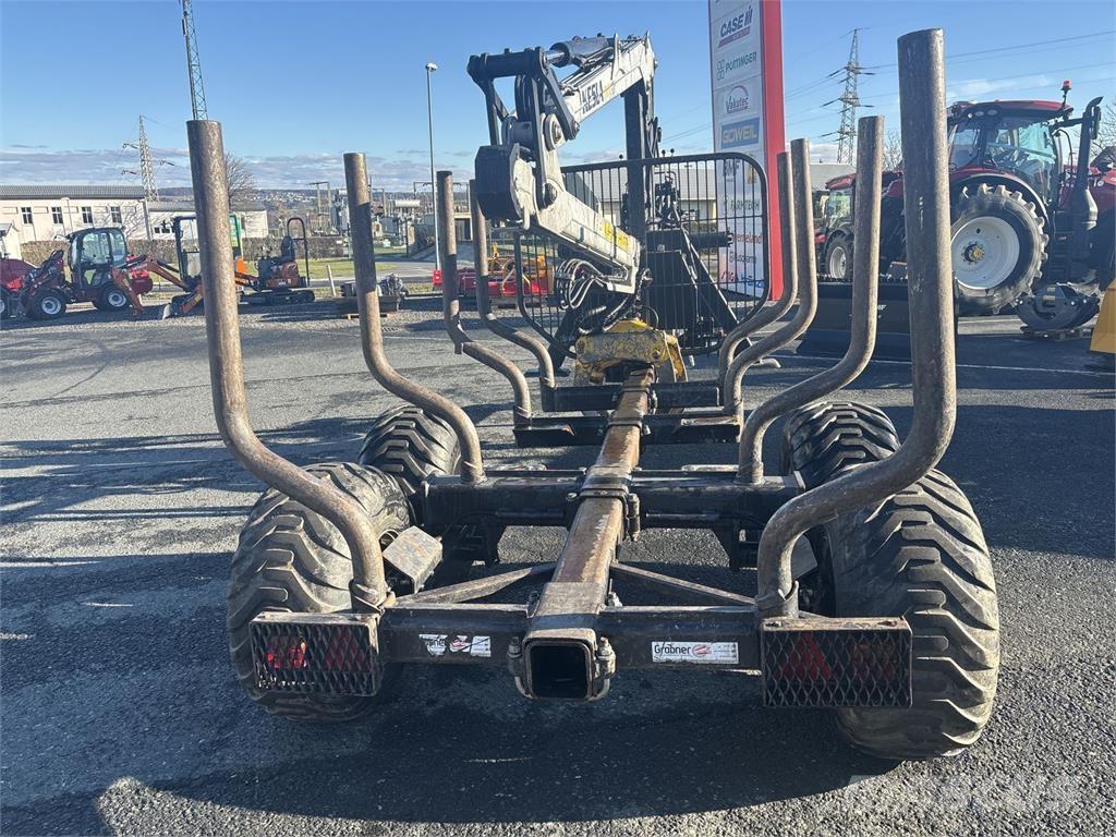 Kesla 9T+204T Miškovežių priekabos