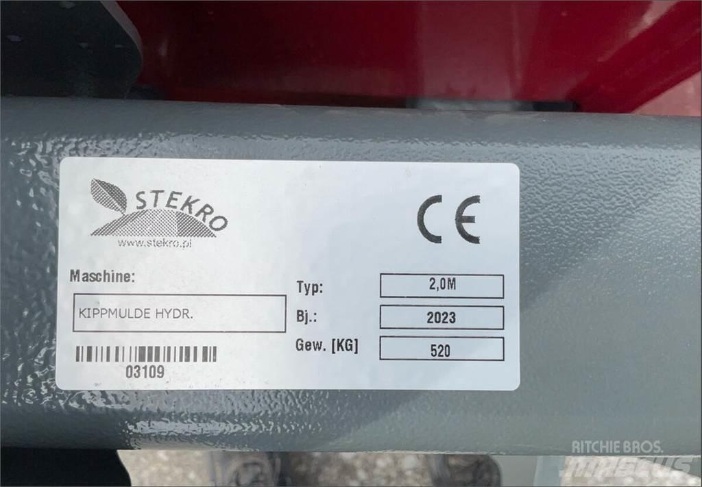  Kippmulde 2m Kiti naudoti traktorių priedai