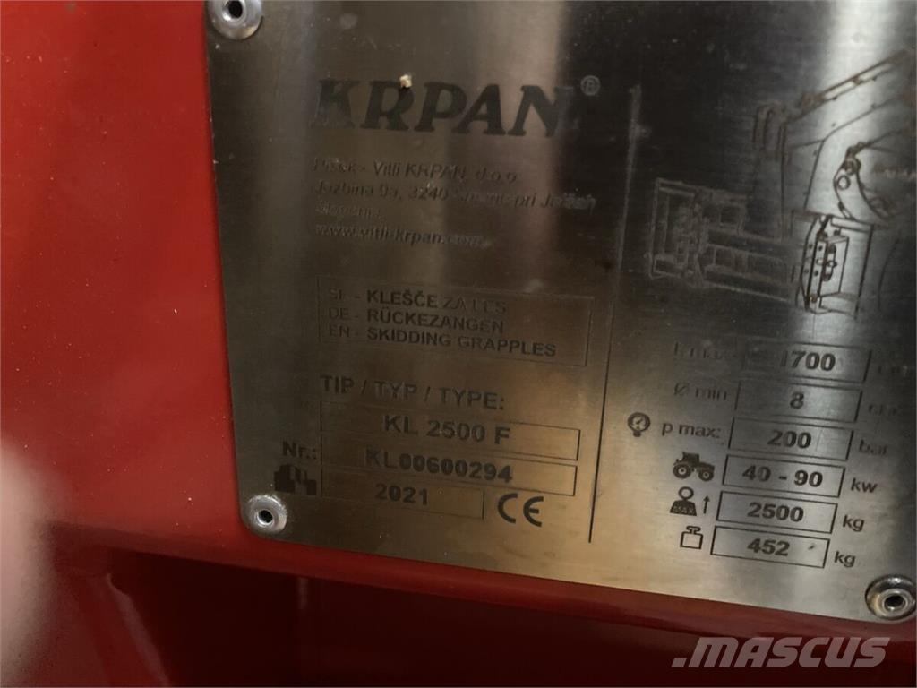 KL 2500 F Miško technika - Kita