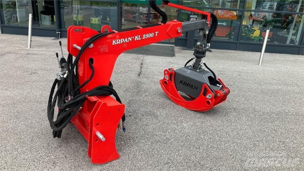 KL 2500T Kranai ir krautuvai