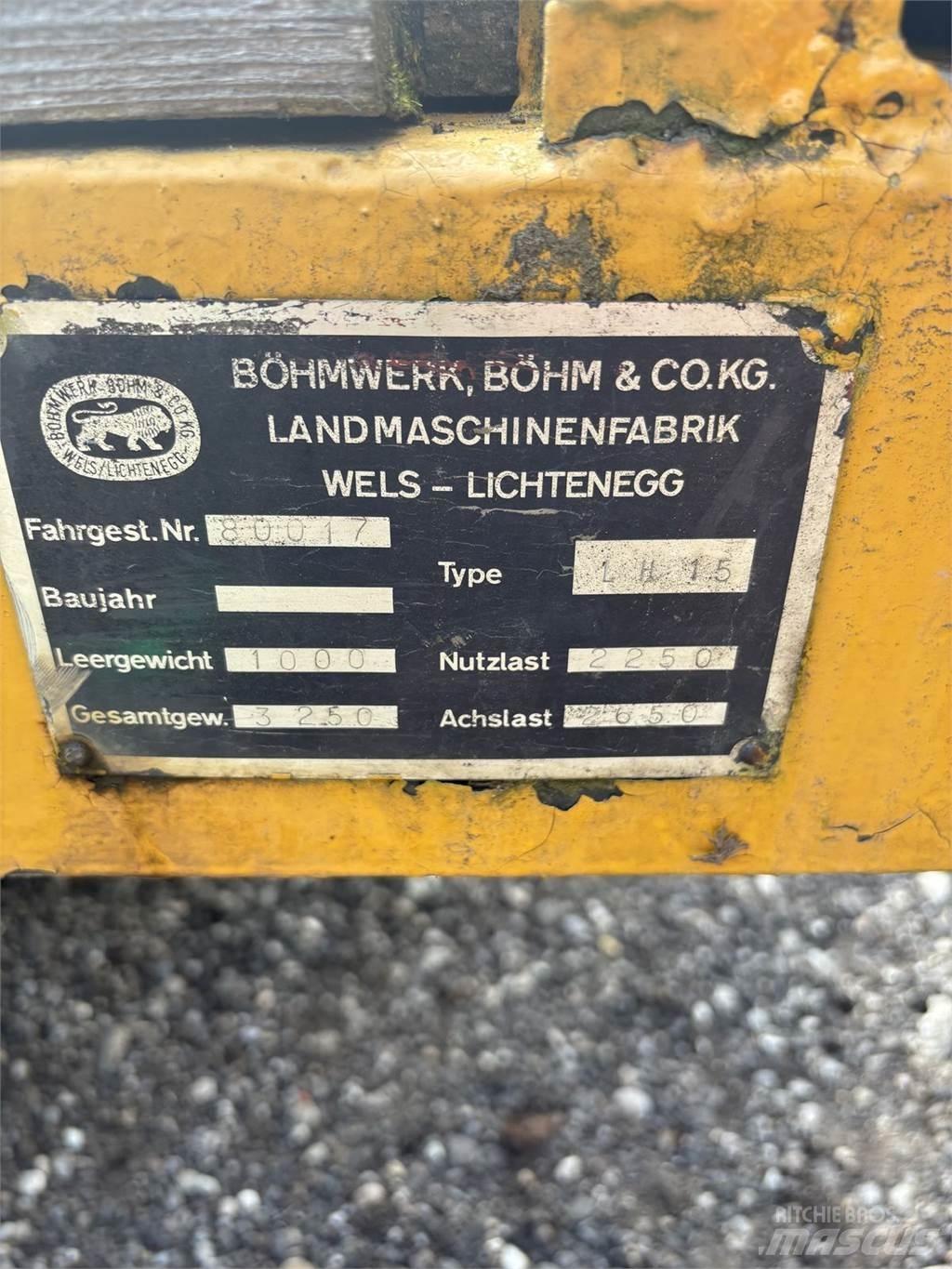  Ködel & Böhm Anhänger Kitos priekabos
