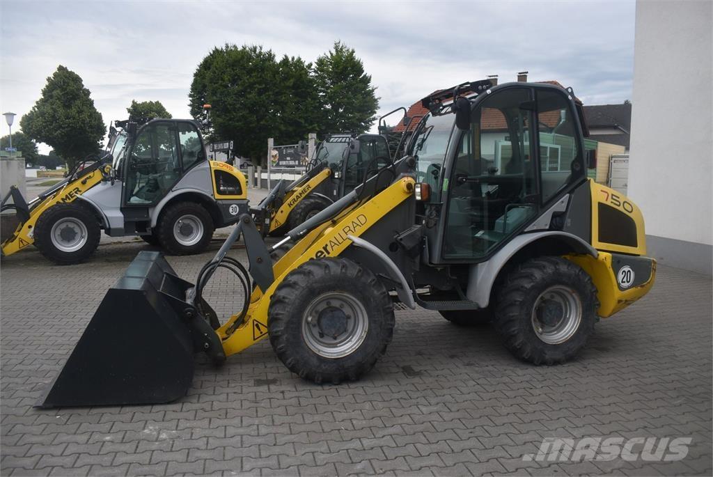 Kramer 750 Naudoti ratiniai krautuvai