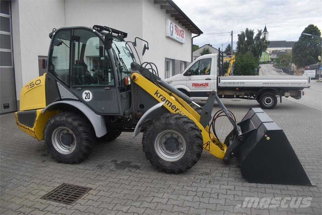 Kramer 750 Naudoti ratiniai krautuvai
