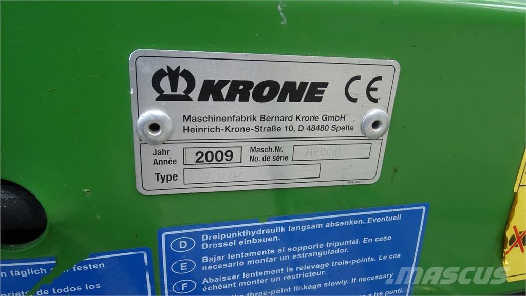 Krone KW 8 82/8 Šieno grėbliai ir vartytuvai