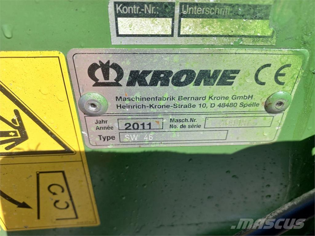 Krone SW 46 Grunto gramdymo technika