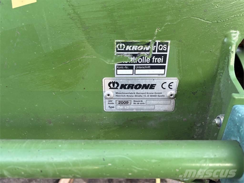 Krone Swadro 42 Grunto gramdymo technika