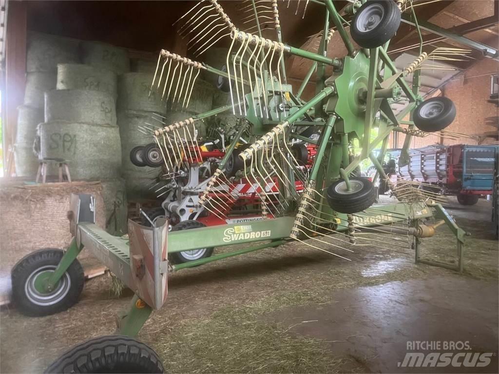 Krone Swadro 651 Grunto gramdymo technika