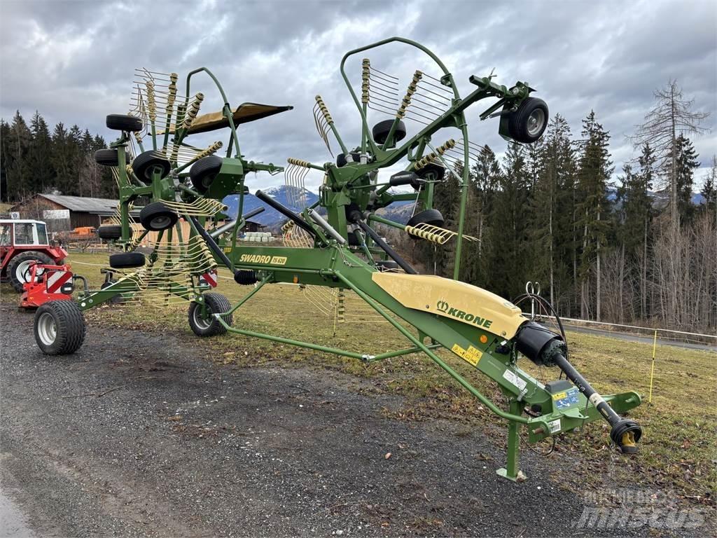 Krone Swadro TS 620 Grunto gramdymo technika