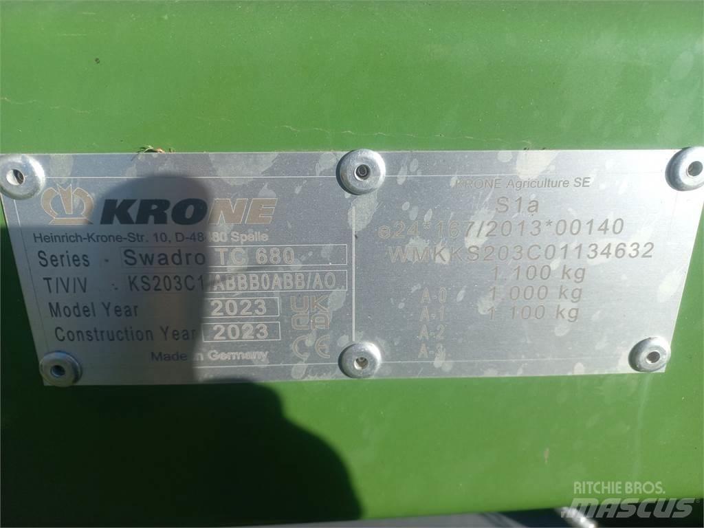 Krone TC 680 Grunto gramdymo technika
