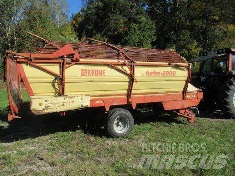 Krone Turbo 2900 Savikrovės priekabos