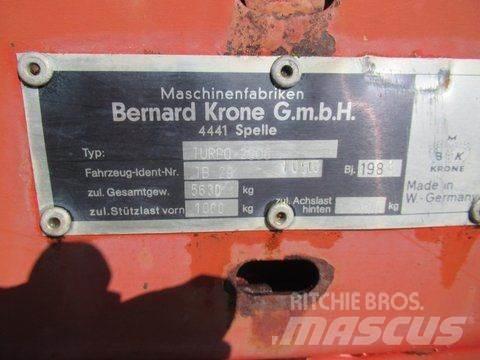Krone Turbo 2900 Savikrovės priekabos
