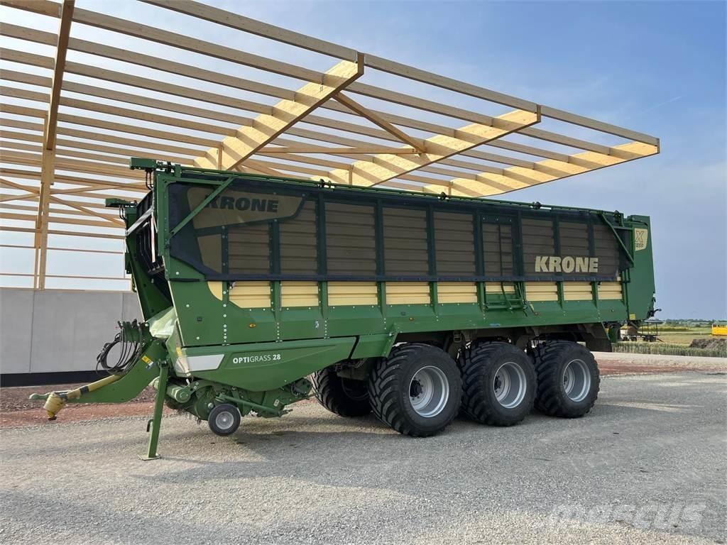 Krone ZX 560 GD Savikrovės priekabos