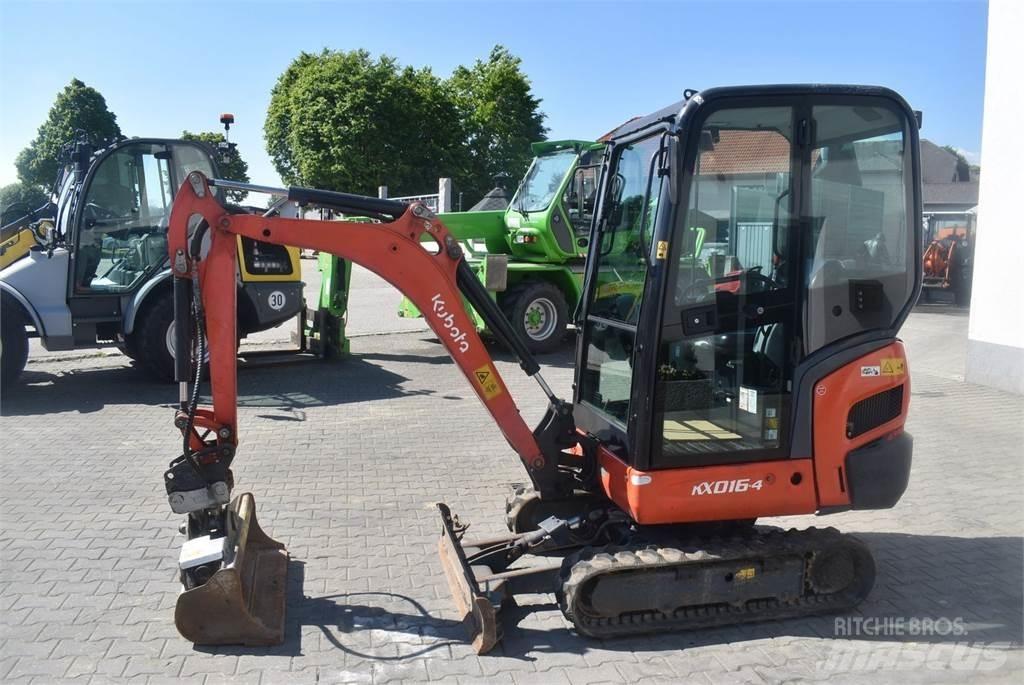 Kubota KX016-4 Mini ekskavatoriai < 7 t
