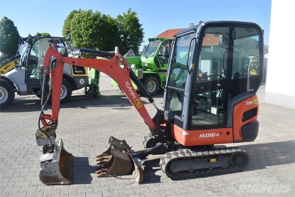 Kubota KX016-4 Mini ekskavatoriai < 7 t