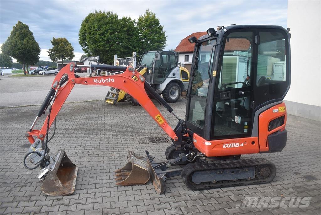 Kubota KX016-4 Mini ekskavatoriai < 7 t