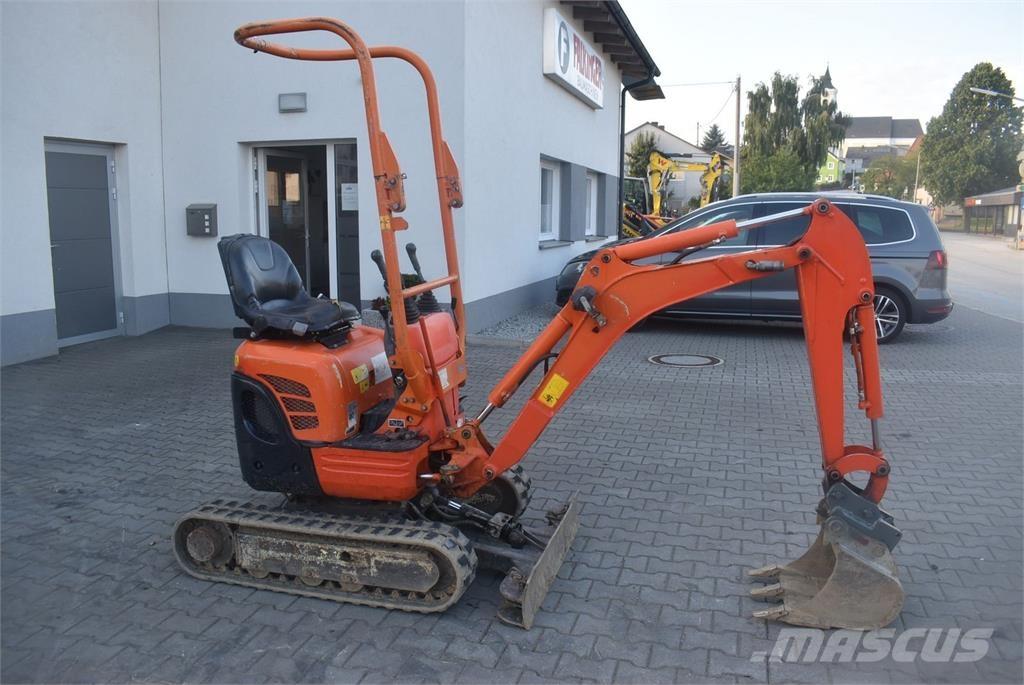 Kubota U10-3 Mini ekskavatoriai < 7 t