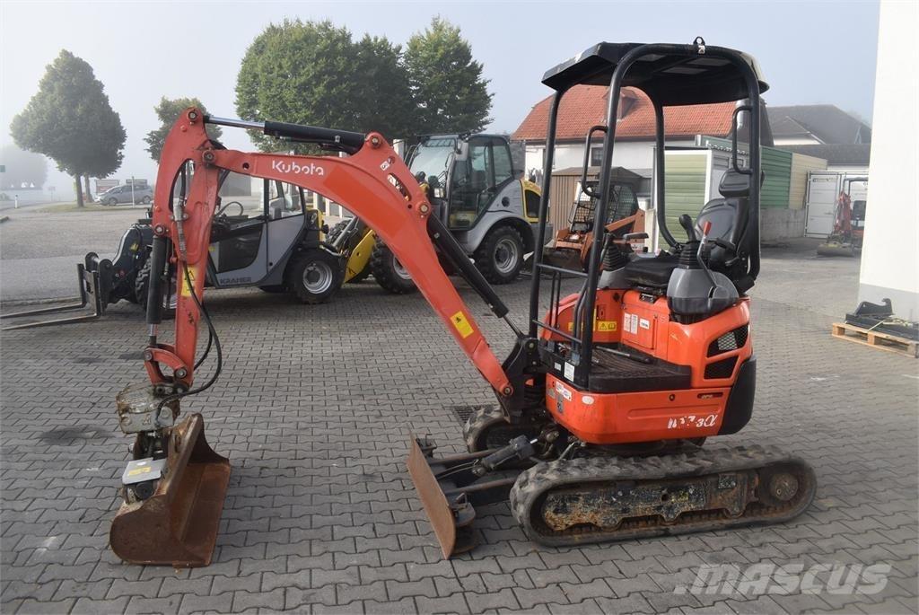 Kubota U17-3a Mini ekskavatoriai < 7 t