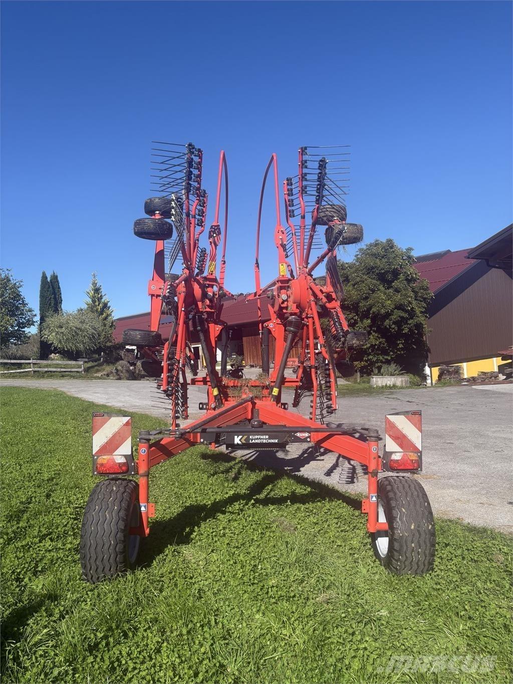 Kuhn GA 7501 Grunto gramdymo technika