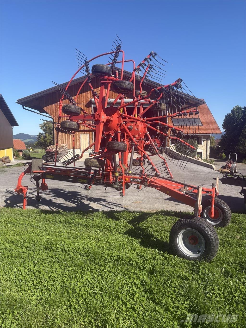 Kuhn GA 7501 Grunto gramdymo technika