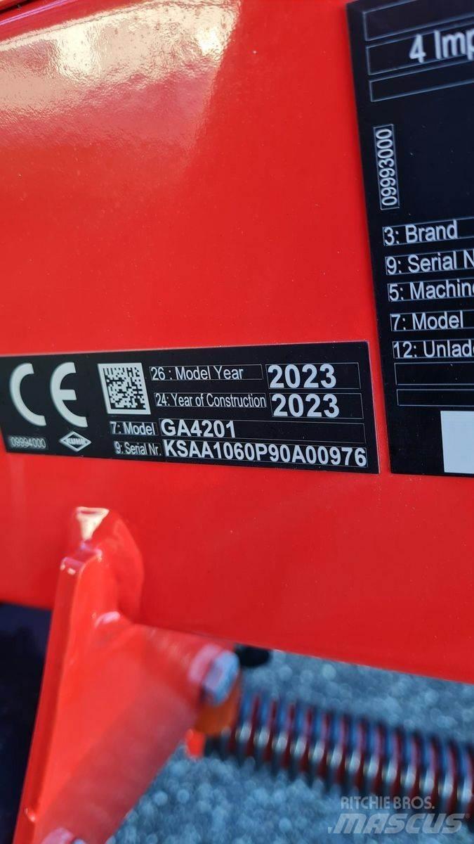 Kuhn GA3901 Grunto gramdymo technika