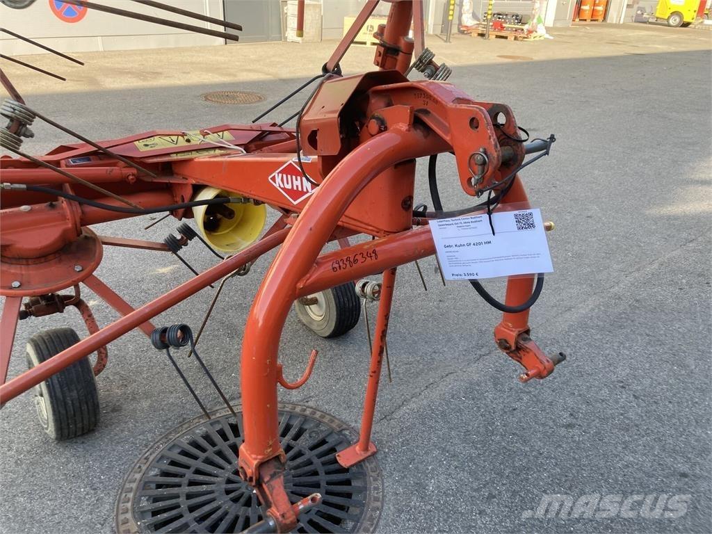 Kuhn GF 4201 MH Šieno grėbliai ir vartytuvai