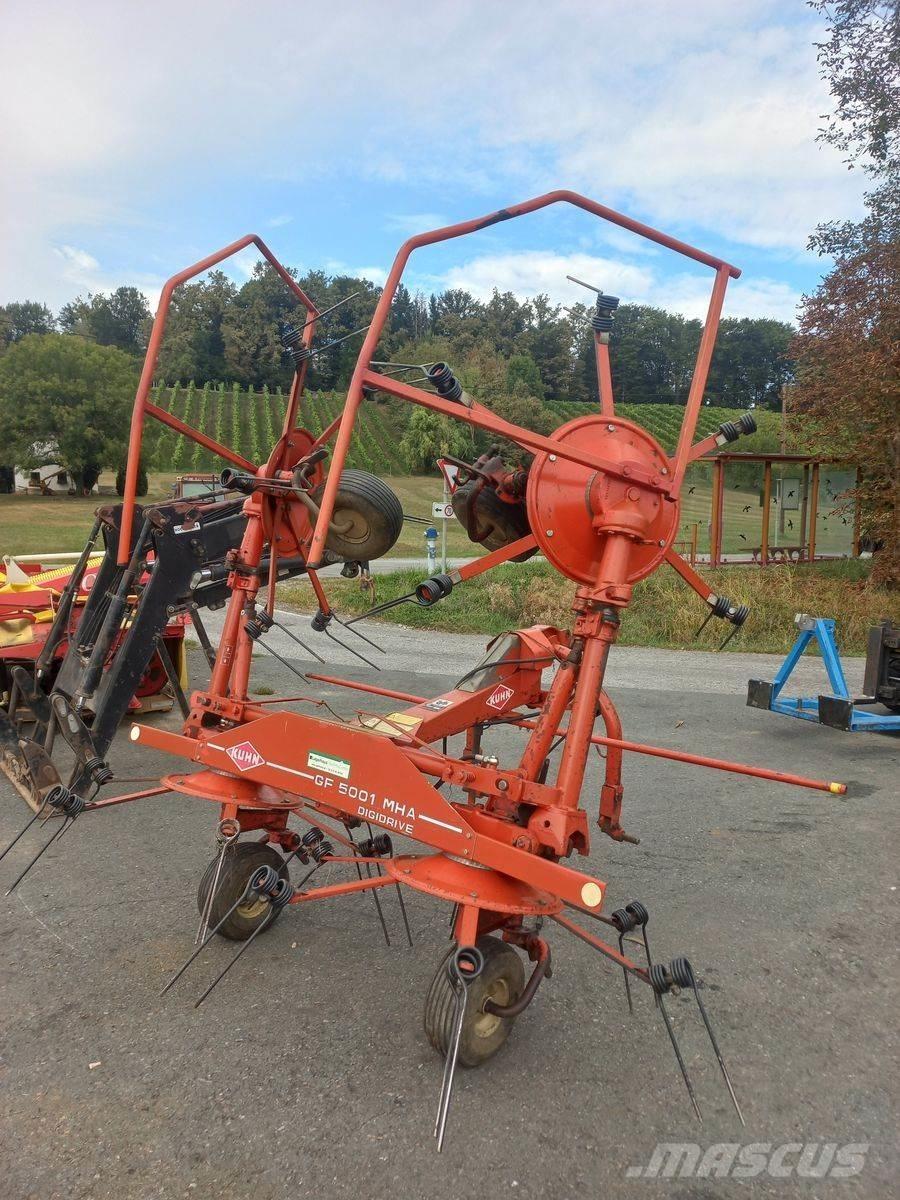 Kuhn GF 5001 Šieno grėbliai ir vartytuvai
