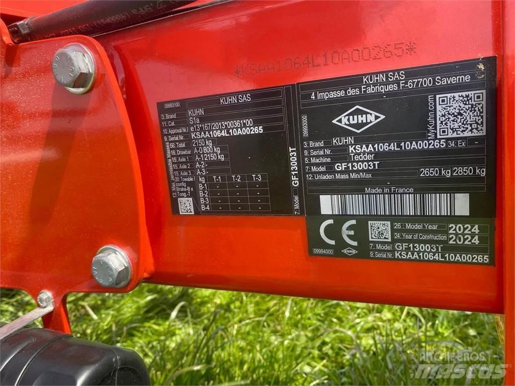 Kuhn GF13003 T Šieno grėbliai ir vartytuvai