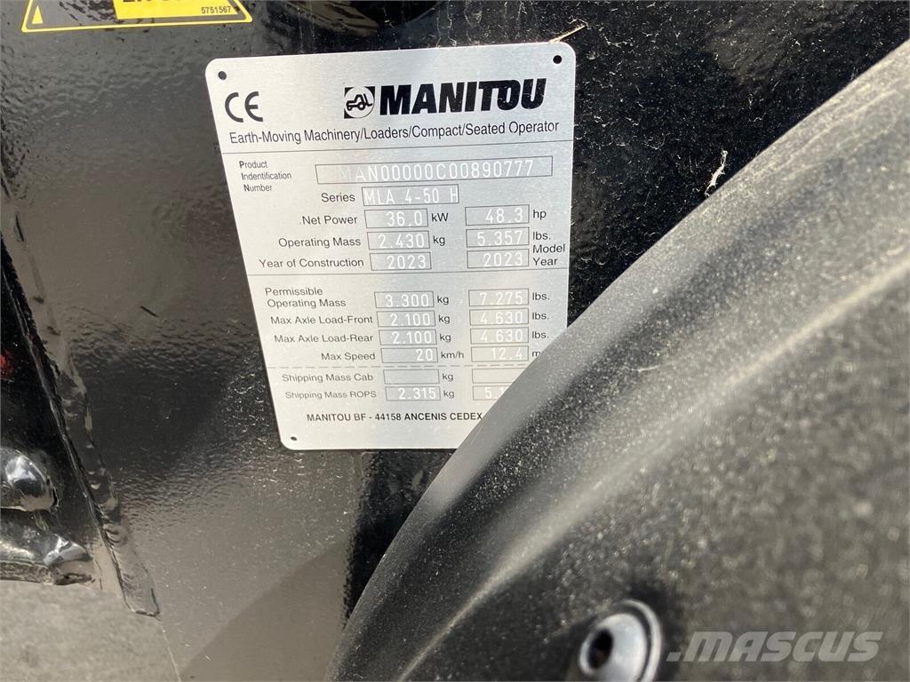 Manitou MLA 4-50 Frontaliniai krautuvai ir ekskavatoriai