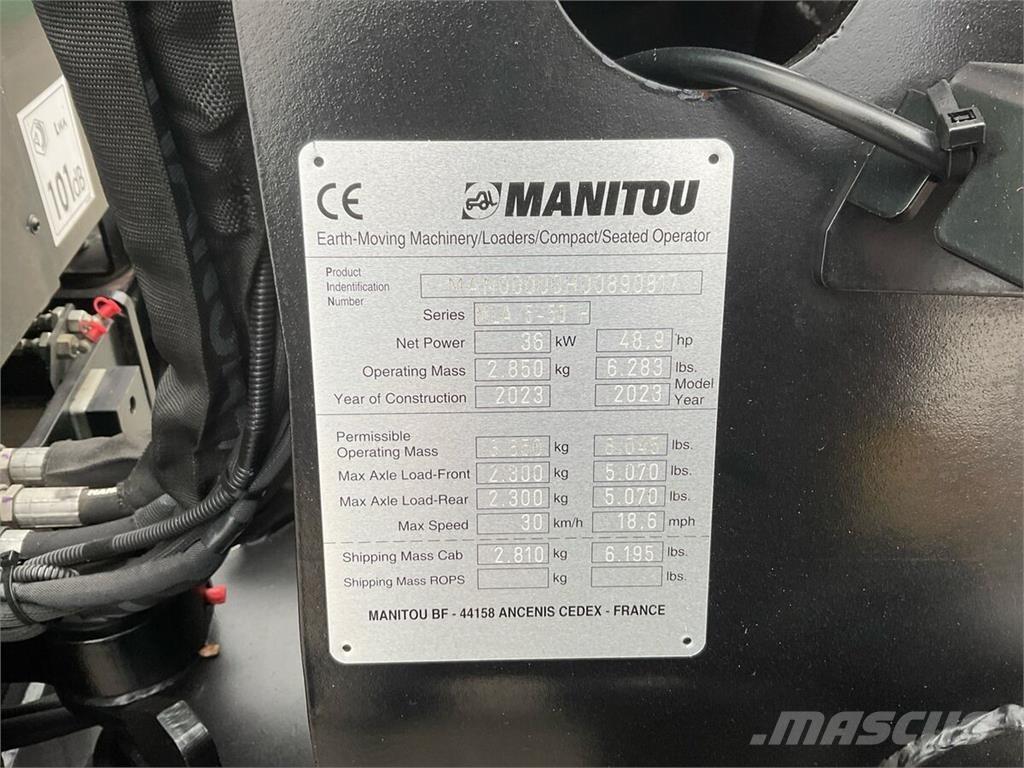 Manitou MLA 5-50 H Frontaliniai krautuvai ir ekskavatoriai