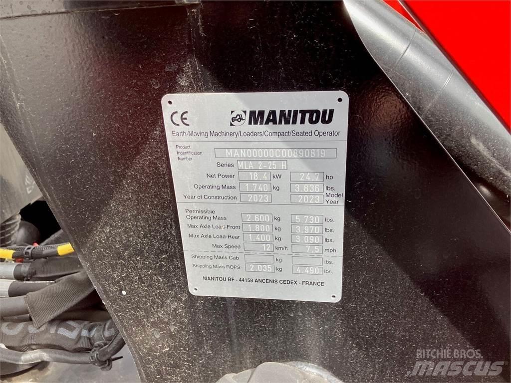 Manitou MLA2-25 Frontaliniai krautuvai ir ekskavatoriai
