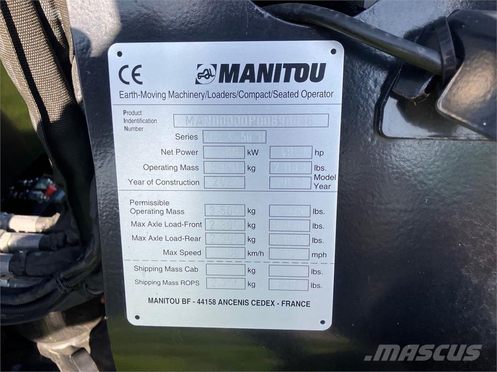 Manitou MLA5-50 Frontaliniai krautuvai ir ekskavatoriai