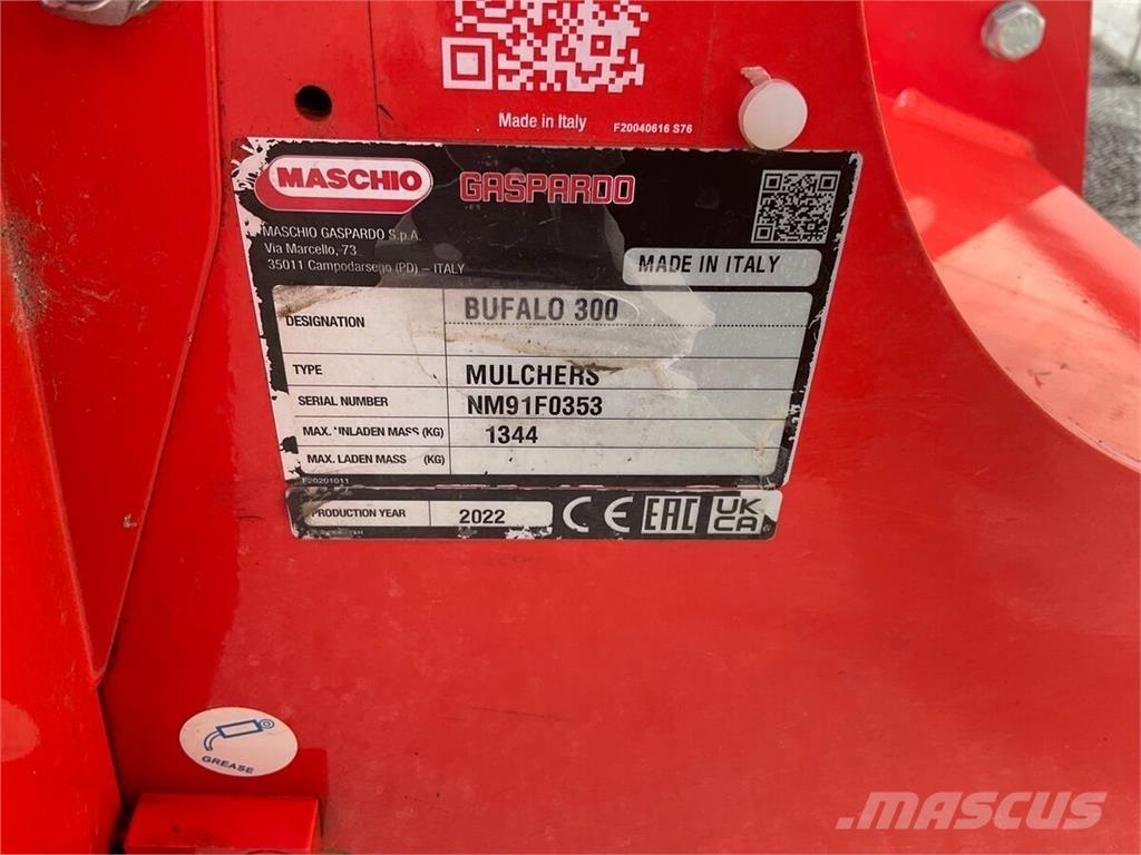 Maschio Bufalo 300 Ganyklų šienapjovės / rėžtuvės