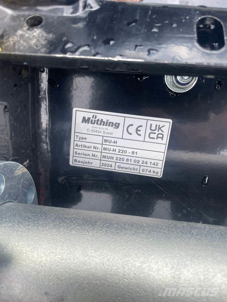 Müthing MU-AS220 Ganyklų šienapjovės / rėžtuvės