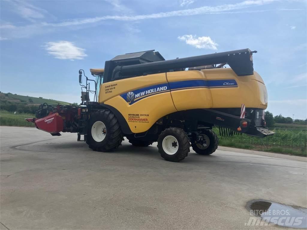 New Holland CX5080 Derliaus nuėmimo kombainai
