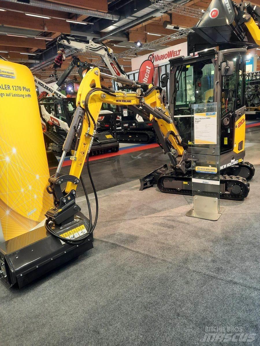 New Holland E20D Mini ekskavatoriai < 7 t