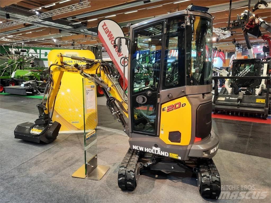 New Holland E20D Mini ekskavatoriai < 7 t