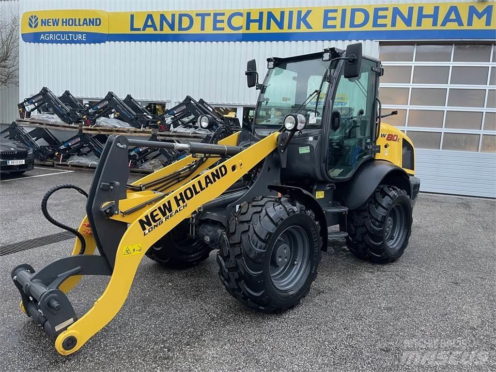 New Holland W 80 C Naudoti ratiniai krautuvai