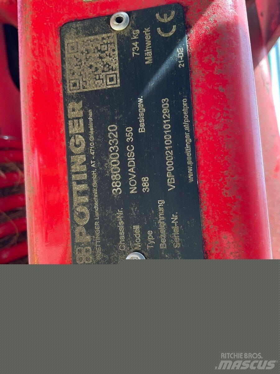  Novadisc 350 Aplinkos tvarkymas - Kita