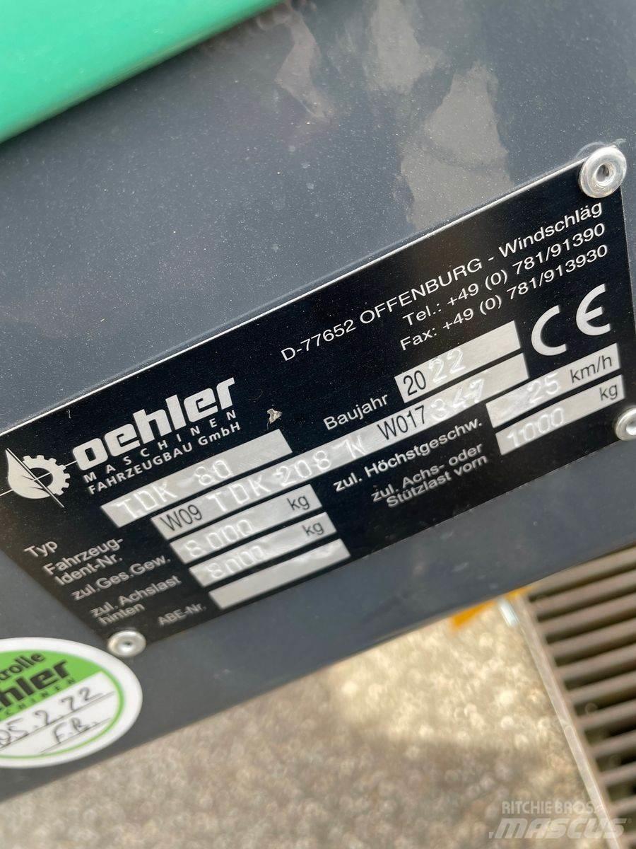 Oehler TDK 80 Savivartės priekabos