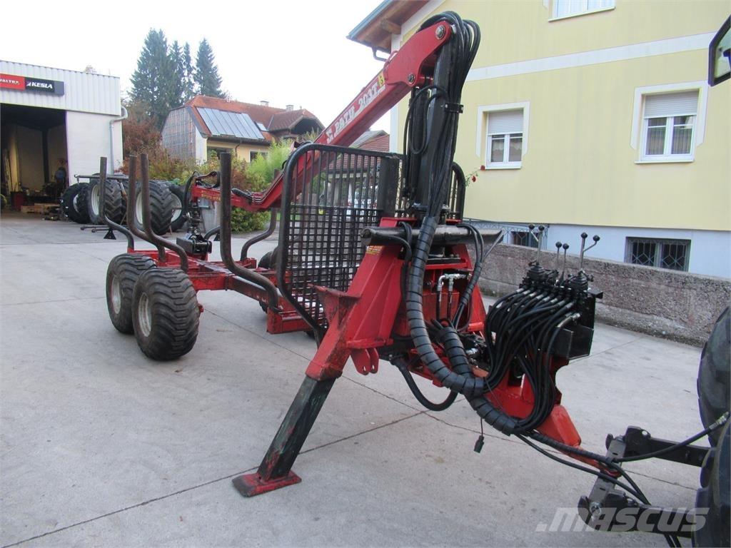 Patu 8T + 203T Miškovežių priekabos