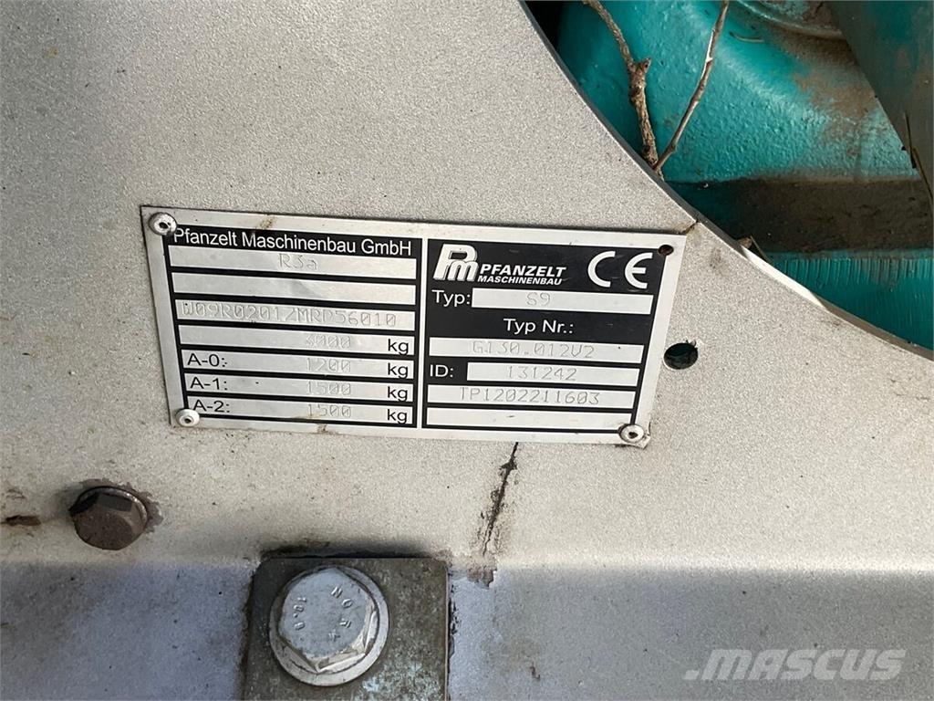 Pfanzelt S 9 / LK4267 Miškovežių priekabos
