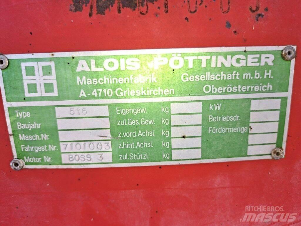 Pöttinger Boss 3 Savikrovės priekabos
