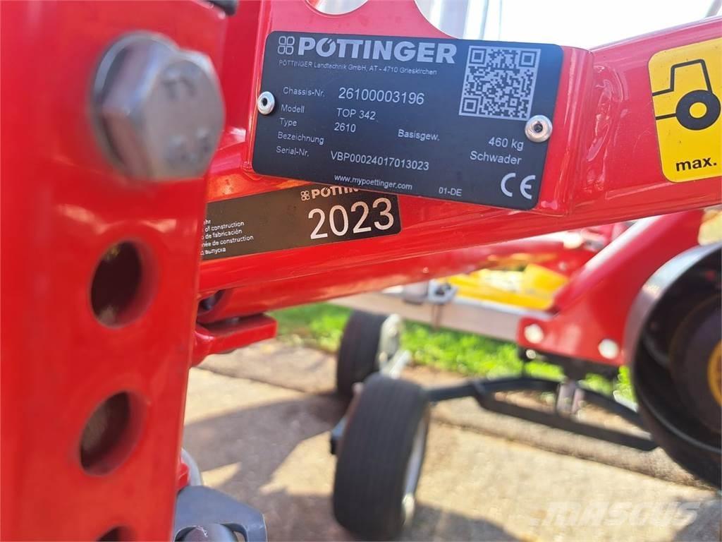 Pöttinger TOP 342 Grunto gramdymo technika